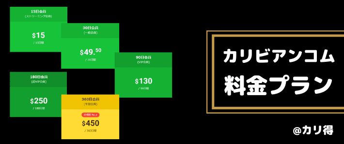 各種料金プラン